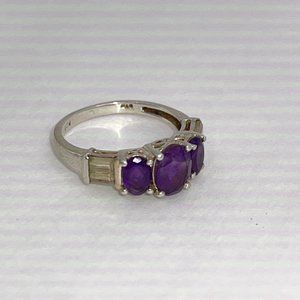 Sterling Silver and Amethyst ring